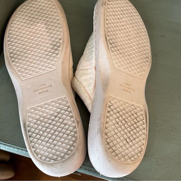 Pink love slippers by Charles Albert in size large 9-10 - Picture 4 of 4